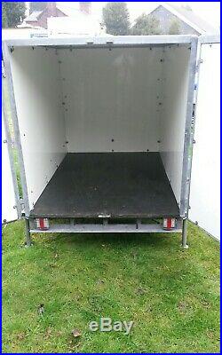Box trailer TOW A VAN 6 x 4 x 4 UNBRAKED CAN DELIVER Super Clean