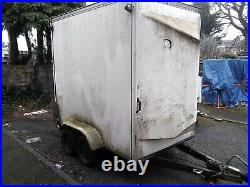 Box trailer double axle large