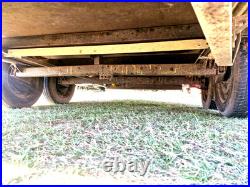Box trailer, twin galvanised axle, 3 section rear door L330cm X W220cm H 195 cm Box trailer, twin galvanised axle, 3 section rear door L330cm X W220cm H 195 cm