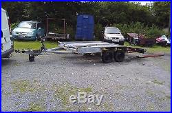 Bradley of West Yorkshire Car Transporter Trailer 3.9 Metre Bed. 2.6 Ton Gross