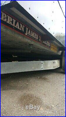 Brain james Enclosed race trailer twin axle box trailer tilt bed 16ft