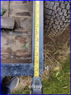 Braked trailer 5.5ft X 8.8ft / 2.7m X 1.65m