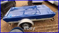 Bramber Trailer, 8' x 4' Steel trailer, with heavy duty PVC cover