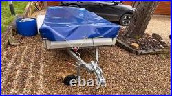 Bramber Trailer, 8' x 4' Steel trailer, with heavy duty PVC cover