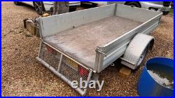 Bramber Trailer, 8' x 4' Steel trailer, with heavy duty PVC cover