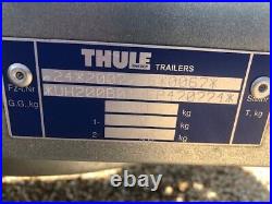 Brenderup 1150S PACKAGE 4 Trailer, Thule ABS lockable lid, Jockey Wheel