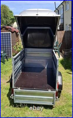 Brenderup 1150s Trailer with ABS Hard Top and Roof Rack