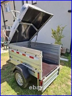 Brenderup 1150s Trailer with ABS Hard Top and Roof Rack
