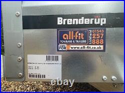 Brenderup 1205XL, Used, Trailer, Black ABS Lid, Load Bars, Jockey Wheel