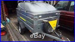 Brenderup 1205s Double Height Trailer with ABS Lid + Extras