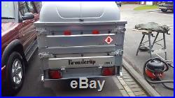 Brenderup 1205s Double Height Trailer with ABS Lid + Extras