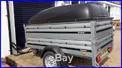 Brenderup Double Height Trailer 1205s with ABS Lid + Extras