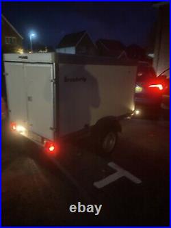 Brenderup cargo box trailer