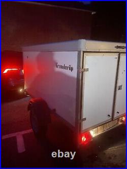 Brenderup cargo box trailer