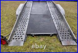 Brendrup Car Transporter Trailer TILT BED -Does Not Need Loading Ramps To Load