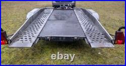 Brendrup Car Transporter Trailer TILT BED -Does Not Need Loading Ramps To Load