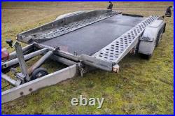 Brendrup Car Transporter Trailer TILT BED -Does Not Need Loading Ramps To Load