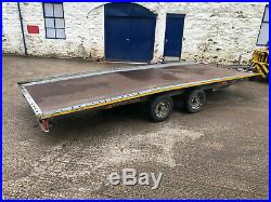 Brian James 2 axle Car recovery 3500kg trailer