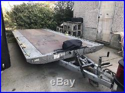 Brian James 3500kg Tilt Bed Tri Axle Car Trailer Transporter Flat Bed