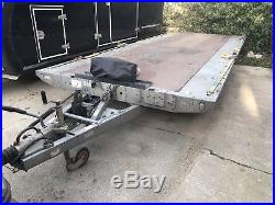 Brian James 3500kg Tilt Bed Tri Axle Car Trailer Transporter Flat Bed