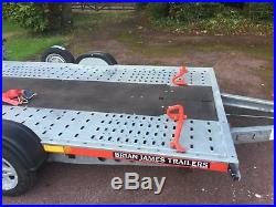 Brian James A2 Trailer / Car Transporter less than 30 miles use