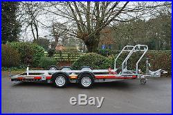 Brian James A4 14ft (4.50m x 2.00m) Car Transporter Trailer Rally Recovery
