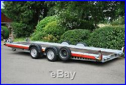 Brian James A4 (5.0m) 16ft Car Transporter Trailer, Fully Serviced Ifor C4 CT136