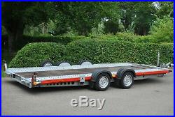 Brian James A4 (5.0m) 16ft Car Transporter Trailer, Fully Serviced Ifor C4 CT136