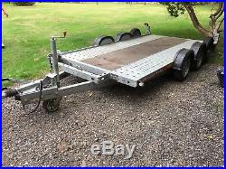 Brian James A4 Car Transporter 3.7mx1.8m Trailer 2000kg with ramps