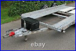 Brian James A-Series 14ft Car Transporter Trailer, Fully Serviced Ifor C4 CT136