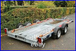 Brian James C4 13ft Car Transporter Trailer (2000kg) Rally Track Recovery CT136