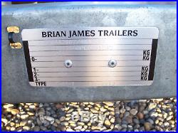 Brian James C4 Blue 126-2112 Car Transporter Trailer 8ft Ramps