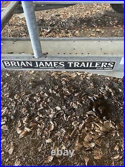 Brian James Car Trailer Clubman With Spare Wheel Rack