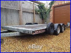 Brian James Car Trailer Transporter, little used, ideal competition race car