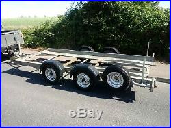 Brian James Car Transporter Trailer Good Condition Lots of New Parts 14ft Foot