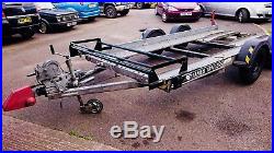 Brian James Car Transporter Trailer Twin Axle 2500KG With Tyre Rack + Winch