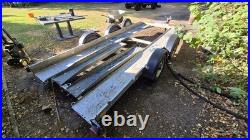 Brian James Car/Vehicle Trailer, Twin Axle, Braked, 1250kg Payload, 1750kg Gross