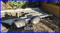 Brian James Car/Vehicle Trailer, Twin Axle, Braked, 1250kg Payload, 1750kg Gross