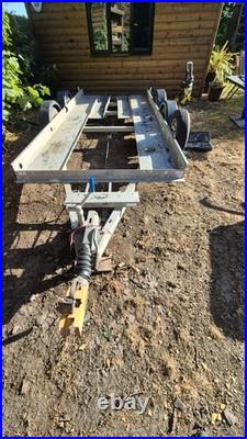 Brian James Car/Vehicle Trailer, Twin Axle, Braked, 1250kg Payload, 1750kg Gross