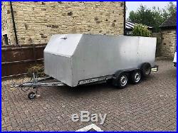 Brian James Clubman Covered Car Transporter Trailer Enclosed