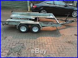 Brian James Clubman Transporter Trailer, 9.5ft Deck Length, Twin Axle, Track Car