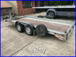 Brian James Clubman tilt-bed trailer with winch recovery collection