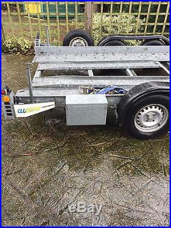 Brian James Clubman twin axle 1400KG 6ft 1 x 13ft car transporter