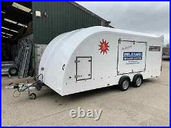 Brian James Enclosed Car Trailer Hire based in Wiltshire from £174 per day