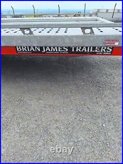 Brian James Hydraulic Tilt car transporter T4 trailer twin axle 3500kg Incs Vat