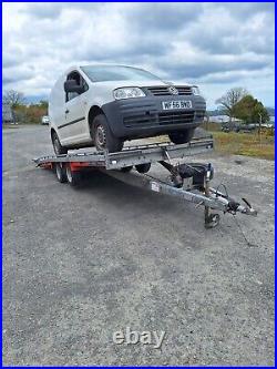 Brian James Hydraulic Tilt car transporter T4 trailer twin axle 3500kg Incs Vat