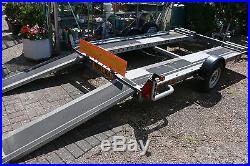 Brian James Micro Max 1500kg Smart Or Small Car Transporter Trailer Vg
