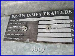 Brian James Minno Car Transporter Car Trailer with spare wheel rack
