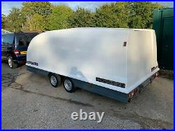 Brian James RS3 enclosed covered race car transporter trailer Immaculate No VAT
