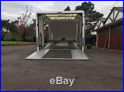 Brian James RT6 enclosed covered car transporter trailer 2015